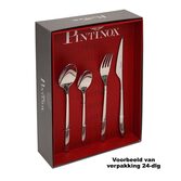 Pintinox Hive Stone Grey Bestekset 6-delig, 24-persoons (online) kopen? | OnlineBestek.nl