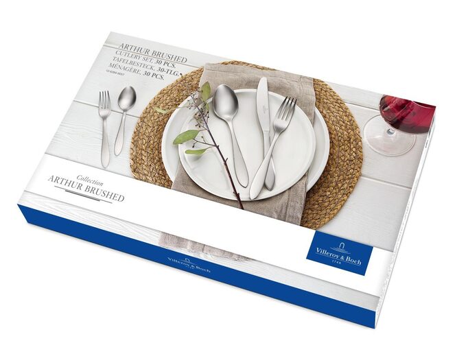 Villeroy & Boch Arthur Mat bestekset 30-delig (online) kopen? | OnlineBestek.nl