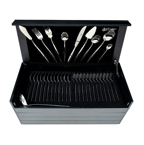 Dalper Bestekkist 130 delig, 12-persoons (leeg) kopen? | OnlineBestek.nl