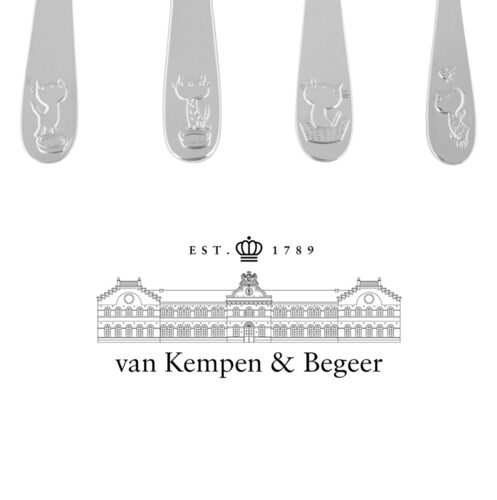 Kempen & Begeer Pim & Pom Kinderbestek 4-delig (online) kopen? | OnlineBestek.nl