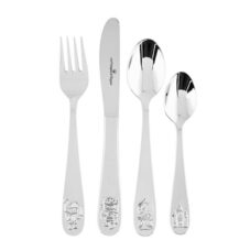 Kempen & Begeer Kinderbestek Princess 4 delig (online) kopen? OnlineBestek.nl