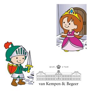 Kempen & Begeer Kinderbestek Princess 4 delig (online) kopen? OnlineBestek.nl