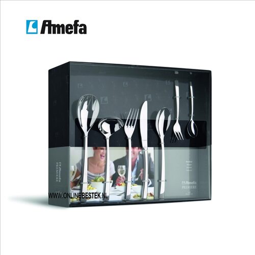 amefa metropole 87 delig bestekset 9 persoons  amefa metropole 87 delig bestekset 9 persoons