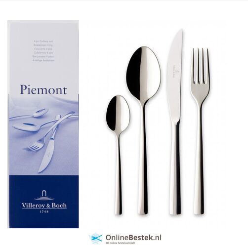 Villeroy & Boch Piemont Bestekset 24 dlg bestek (online) kopen? | OnlineBestek.nl de Expert